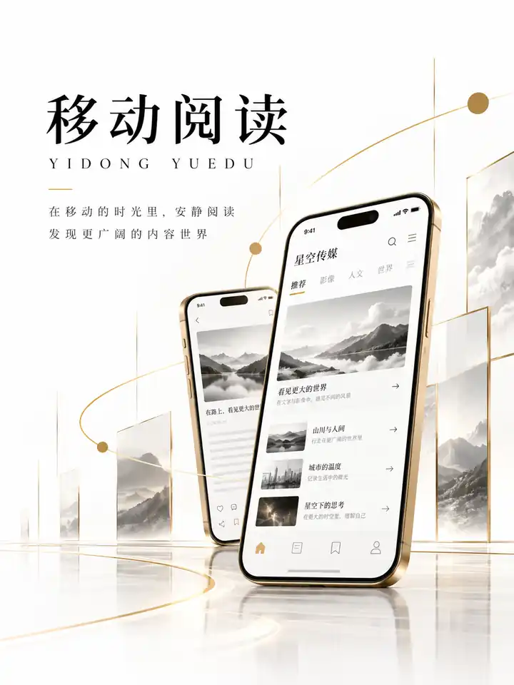 星空传媒移动阅读界面